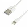 Cordon USB 2.0 A M/Lightning M - 480 Mbps - 2.4A - licence Apple MFI 