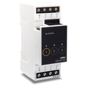 MODULE DE COMMUTATION NIKO HOME CONTROL, 3 CIRCUITS DIFFÉRENTS