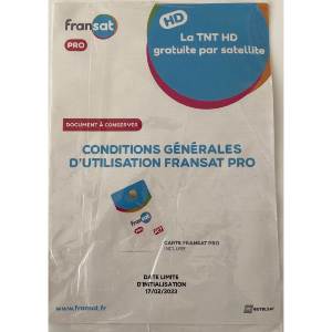 Carte Fransat Pro