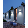 Applique solaire architecturale blanche UP&DOWN 3000°K 700Lm