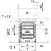 Chemin de câble RKSM RKSM 610 FS 60x100x3050 Z 275