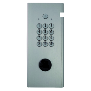 Clavier codé Haussmann avec bouchon - 2 relais - Pose en encastremen