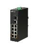 Switch Nombre de ports : 8 PoE + 1 SFP + 1Gb 