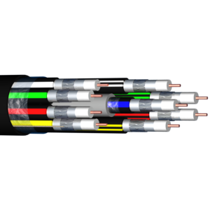 Câble 9 X 17 PAtC Class A - 3GHz bob. bois 100M