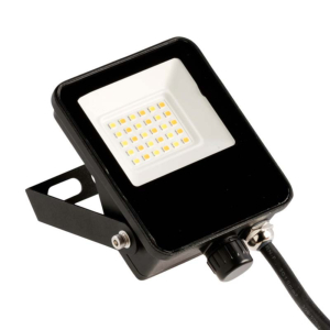 SHARK PROJECTEUR NOIR 10W CCT (3K-4K-6K) IP66-IK04 1000lm