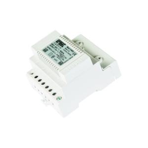 Transformateur de sécurité 12-24Vca  34va 5 modules