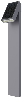 Borne solaire Rio 50cm - 3000°K - eclairage adaptatif 500Lm