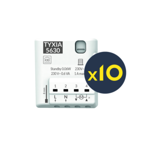 Eco Pack Tyxia 5630 x 10  Récepteurs micromodules radio pour volets