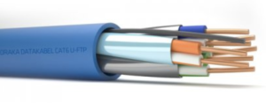 CABLE INFO Silverline F/UTP Cat 6 250 Mhz 1x4P LSZH Blanc T500