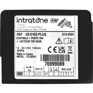Pack centrale de gestion Vigik®+ avec lecteur T25 lecture/écriture