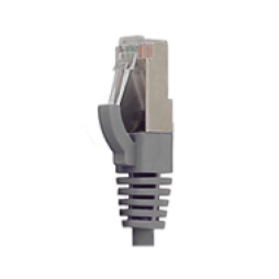 Cordon Cat6A S/FTP Gris 20m (500Mhz) LSZH 