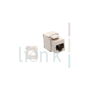 Noyau RJ45 Cat 6A totalement blindé sans outil Keystone slim