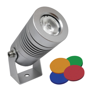 spot orientable 3w inox 316l ip67 ac230v 3000°k