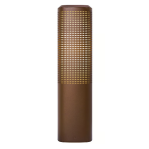 Potelet - Sidara 45 - Aluminium - Seaside marron metallise - E27