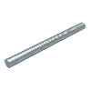 Tige filetée TR M8 1M G/M8x1000mm/Zingué