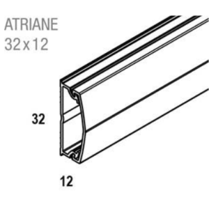 Moulure ATR 3212 blc/2000x32x12/PVC