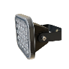 Double spot solaire sur piquet/saillie - 3000°K - Faisceau 30° -2x20