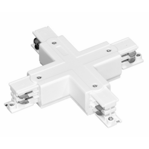 ACCESSOIRES RAIL BLANC RACCORD " X " + ALIM