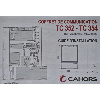 Tableau communication en encastré TC 352 Gr3 1P 4 RJ CAT6A  DTI  BAC 