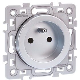 SQUARE PC 2P+T SILVER