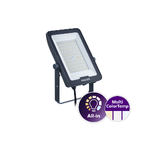 Ledinaire Floodlight All in BVP169 MultiCCT 830 840 865 SYM 100W 1200