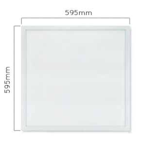 DALLE SAPHIR ECO BLANC 60X60 36W, 3600lm, 4000K, non dim, 40M007