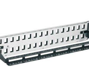 Panneau 32 ports 2U alu noir RJ45, non équipé de connecteurs